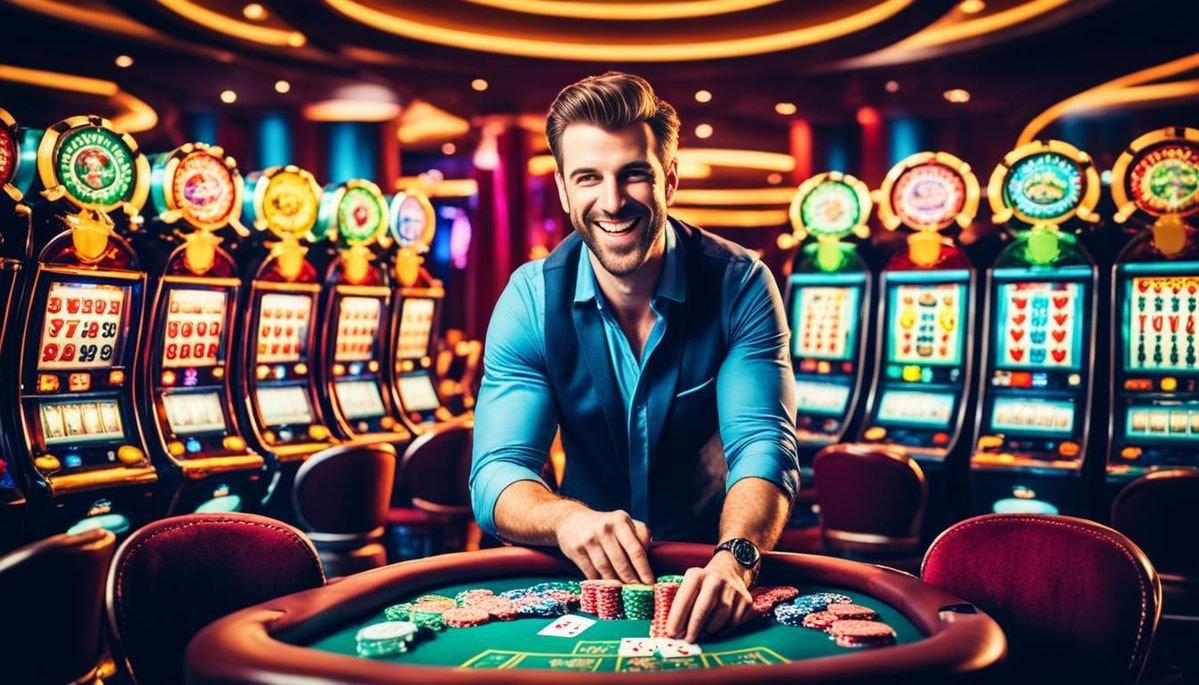 mm77 Live Casino Blackjack table ကစားနေသော မြင်ကွင်း